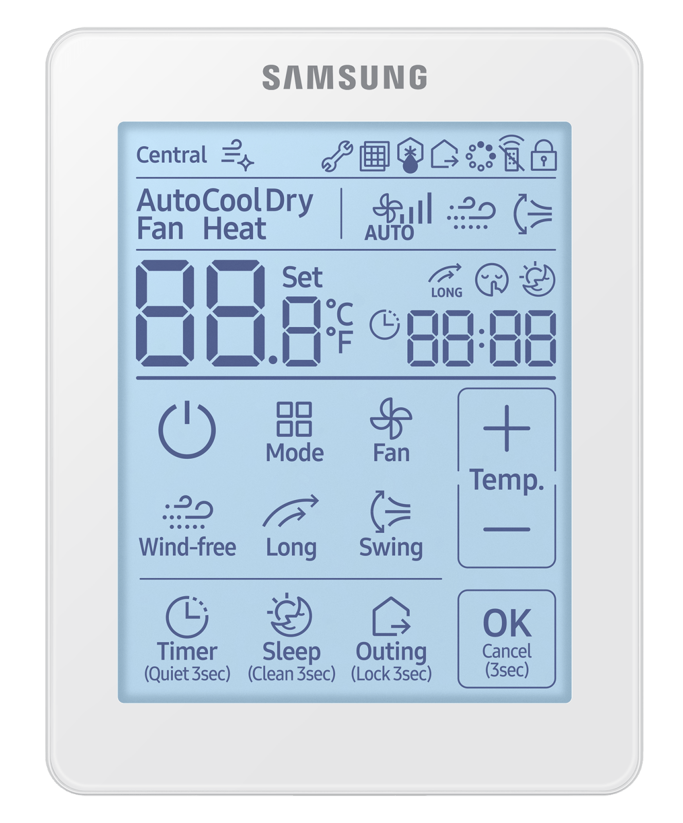 Жично дистанционно управление Samsung MWR-SH11N