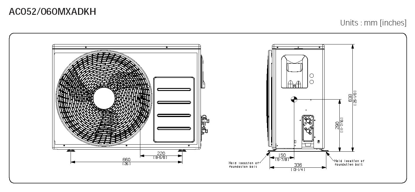 Климатик Samsung AC052MNNDKH/EU AC052MXADKH/EU