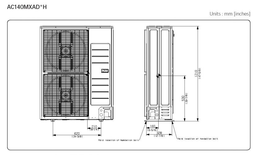 Климатик Samsung AC140MNCDKH/EU AC140MXADKH/EU